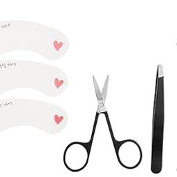 Bnf® 6 In 1 Eyebrow Shaping Trimming Kit Scissor Tweezer Shaver Eyebrow Stencil|Health & Beauty | Makeup | Eyes | Eyebrow Liner & Definition-image-29