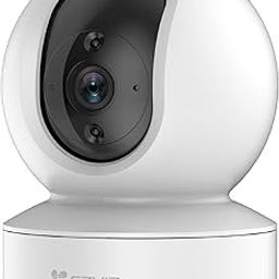 EZVIZ by HIKVISION |4MP QHD Resolution Indoor Smart WiFi Baby/Pet Monitor Camera |Smart Night Vision |360 Visual Coverage |Motion Detection Two-Way Talk |Micro SD Slot up to 256GB (TY1), White.-image-6