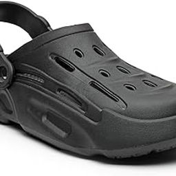 Men's Rushmore Stylish and Comfortable Anti Skid Men Clogs with Lightweight Cushioned Footwear | Adjustable Strap Clogs for Men | Everyday Use Mules for Men Clogs-image-24