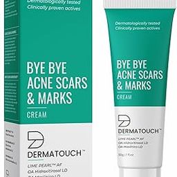 DERMATOUCH Bye Bye Acne Scars & Marks Cream || Acne Scars Corrector || Formulated Specially to Address Scars & Marks || Suitable For All Skin Types - 30G-image-1
