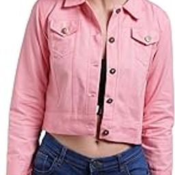 Women's Cotton Blend Self Design Plain Cotton Standard Length Blouson Jacket-picture-28