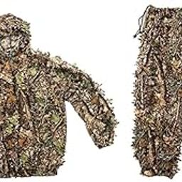 Club Bollywood®Ghillie Suit Set Train Leaf Jungle Forest Woodland Camoue Adults| | Clothing, Shoes & Accessories |1 Set Ghillie Suits-image-19