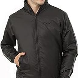 Men's Solid Windcheater Outdoor Sporty Jacket-image-25