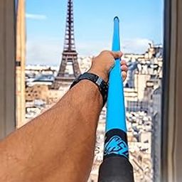 Calistreet workout PVC Gym Sticks for Exercise, Sticks for Whole Body Exercise, Full Body Warm up, Stick for Weight Loss, Stick for Self Defence, Yoga, Mobility, Flexibility, Gatka Bo Staff (Blue)-image-99