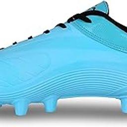 Airstrike Football Stud/Football Shoe for Men/Lightweight Shoe with Moulded Removable E.V.A Sockliner (Size - UK11) (Sky Blue)-picture-17