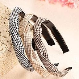 Plastic Formal Hairband For Girls And Women Set of 3 (Black_VogueD_425)-image-55