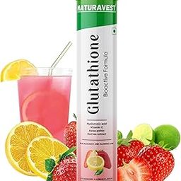 Glutathione Fizzy Tablet, For Pigmentations and Glowing Skin Powerhouse of Antioxidants with Bioactive Formula, (Strawberry & Lemon flavour) (15 counts (Pack of 1))-26
