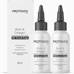 PROTOUCH Advanced Biotin&Collagen Hair Growth Serum With Redensyl,Anagain,Procapil,And Onion Extract For Men&Women - Promotes Hair Growth,Controls Hair Fall - All Hair Types (Pack Of 2)-17
