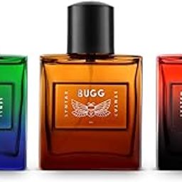 Bugg Sense, System and Syntax Perfume | 50 ml Each | Pack of 3 | Long Lasting Fragrance | Oudh Scent | Ideal gift for Men | Eau De Parfum - 150 ml-1