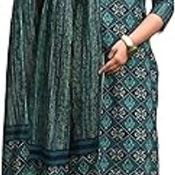 Printed Cotton Blend Straight Kurta Pant Dupatta Set-Stylish Ethnic Wear for Women-picture-30