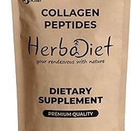 Herbadiet Collagen Peptides Powder|200 Gram|Hydrolyzed Type 1&3 Grass-Fed,Pasture Raised|Easy Mixing Vital Nutrients&Proteins,Collagen For Women&Men-image-26