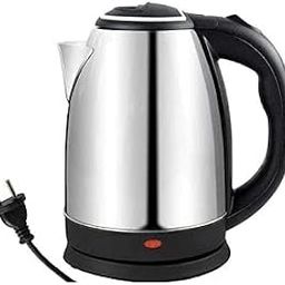 Yasamazing Stainless Steel Electric Kettle Design for Hot Water, Tea, Coffee, Milk, Rice and Other Multi Purpose Cooking Food Kettle(2 Liter)-picture-20
