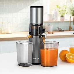 Borosil Smart Juice Cold Press Slow Juicer, 130W Portable Slow Juicer, Compact Design, Less Oxidation, For Fresh Fruits & Vegetables Juice, 1 Year Warranty-picture-20