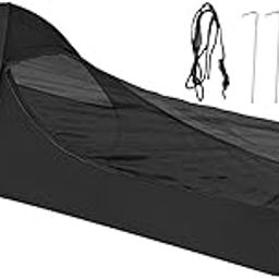 THE STYLE SUTRA Bivy Tent Compact Portable Windproof Oxford Cloth for Outdoor Camping Hiking Black-image-89
