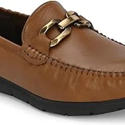 egoss Genuine Leather Loafer Casual Shoes for Men -EL-96-picture-17