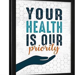 Chaka Chaundh - Doctor Quotes Wall poster art decor- TrustedCare– Hospital and Clinic framed porters – 14 X 11 inches-image-91
