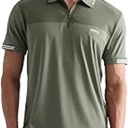 u.s. polo assn. US Polo Active Men's Solid Slim Fit Polo Shirt-picture-32