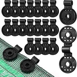MERRYHAPY 50pcs Heavy Duty Shade Clips Secure Locking Grips for Garden Netting Sunshade Mesh Fasteners and Shade Cloth Applications-image-48