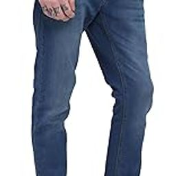 Men's Black Solid Mid Rise Stretchable Adventure Comfort Denim Pant Cotton Rich Jeans 30 Days No Wash Tailored Fit Casual Wear, Anti Stain Anti Odor Breathable (Available in Plus Sizes)-image-17