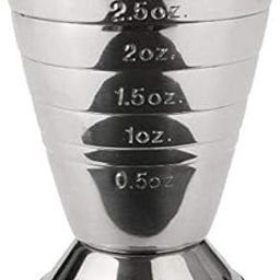 Gledam Stainless Steel Multi-Level Peg Measurer Jigger, Steel Shot Glass 75 ml- 1 Piece-image-70