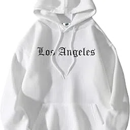 sxv style SXV 'Los Angeles’ Printed Cool Aesthetic Sweatshirt Hoodie-picture-13