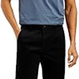 Men's Black Tapered Shorts-image-3