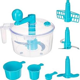 RHYDON 3 in 1 Atta Maker Automatic Non-Electric Dough Maker Atta Maker Machine for Kitchen Roti Maker for Home (Multicolor - Pack of 1),standard(RD_585)-13