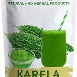Organic Karela Powder 100g, Diabetes Control Ayurvedic Supplement with Arjuna, Gokhru & Triphala, Helps in Relieving Constipation-image-37