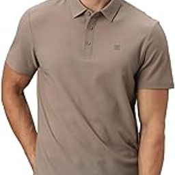 Men's Bubble Jacquard Polo with Open Button Placket-image-80