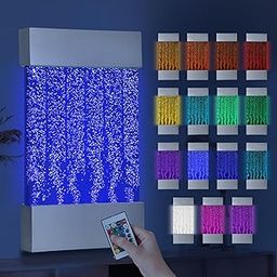 Special Supplies LED Bubble Wall with Colorful Fountain Tubes for Sensory Relief, and Calming Lighting, Office, Classroom, or Home Decor, Adjustable RGB Lights with Remote-picture-19