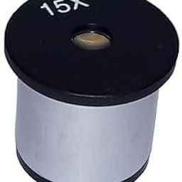 SBT Instruments Microscope 15X Hygienian Optic Lens: Aluminium & Brass Build, Black & Grey Finish. Upgrade Your Microscope for Precision and Durability School Collage Chemistry lab Laboratory-10