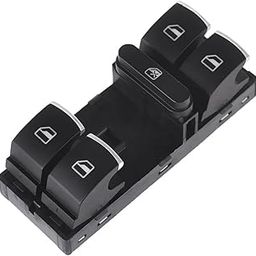 UJEAVETTE Car Electric Power Window Master Switch For VW Caddy Golf Passat B6 Jetta Eos Golf Plus-picture-2