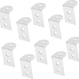SEWOART Multi-Purpose Steel z Brackets 100pcs Right Angle Corner Home Corner for Wall Mounting Sturdy-image-14