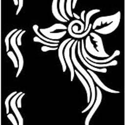 Temporary Tattoowala Beautiful Mehndi Stencil Design Kit Traditional-21