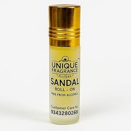 Unique Mysore Sandalwood Roll-On (8 mL) | Pure Sandal Attar | Long-Lasting Fragrance | Unisex | Travel-Friendly-2