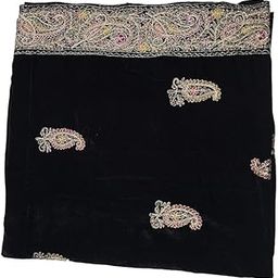 Velvet Embroidered Shawl for Women-image-84