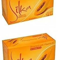 PACK OF 2 MATRC SILKA WHITENING HERBAL PAPAYA SOAP (135 G)-image-31