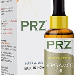 PRZ Bergamot Essential Oil - Pure Natural & Therapeutic Grade Oil for Aromatherapy, Skin Care & Hair Care, 15 ml-image-91
