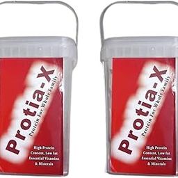 DHAKAR ENTERPRISES Protia-X High Protein Powder Low Fat Formula with Essential Vitamins and Minerals Protein Supplement for Whole Family 200gm Each (Pack Of 2)-image-37