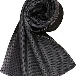 CLUB BOLLYWOOD Cooling Towel Breathable Fast Drying Ice Towel for Exercise Hot Weather Dark Gray|Sporting Goods | Fitness Running & Yoga | Fitness Equipment & Gear |1X Cooling Towel-image-66