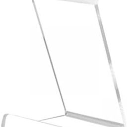 ATORSE 3xAcrylic Vinyl Record Holder Clear Display Rack for Documents Magazines Books 1pc Entertainment Units, TV Stands-image-17