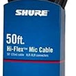 Shure C50J 50-Feet Hi-Flex Chrome XLR Cable Connectors-image-76