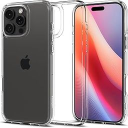 Spigen Ultra Hybrid Cover Compatible with iPhone 16 Pro (Crystal Clear)-image-119