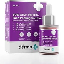The Derma Co 30% AHA + 2% BHA Peeling Solution - 30ml | Repairing & Exfoliating | Makes Skin Glow | Cleanses Pores-37