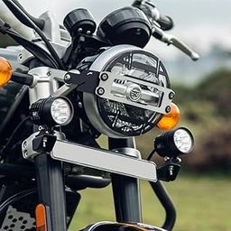 TUFFWIN Black Headlight Grill – Compatible with RE Meteor 350-31