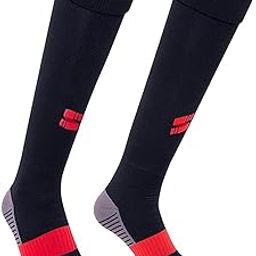 Football Stockings for Men & Women - Knee Length Socks with Cushioned Sole, Odour Free & Superior Grip Socks for Football/Soccer, Pack of 1-image-72