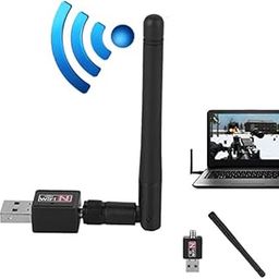 Careflection || WiFi USB Adapter for PC & Raspberry PI - 1200Mbps 2.4GHz Wireless Wi-Fi USB Receiver Booster Laptop Desktop PC Network USB WiFi Wireless LAN 802.11 n Adapter Antenna Network LAN Card-image-18