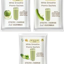KEDARS PRODUCT White Smoothie premix (Renal friendly) Without shaker - 15 sachets-image-64