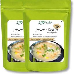 Haritha Foods Jowar Soup Mix | Gluten Free, Nutritious & Healthy Instant Soup Premix (Pack of 2 x 100g)-image-12