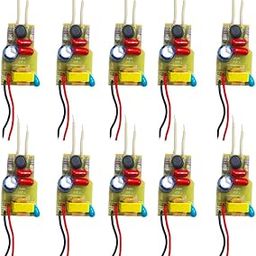 9 Watt IC HPF Driver kIT Led Bulb (Pack of 10 pcs) Led bulb Reparing Kit Led Bulb Raw Material-image-2
